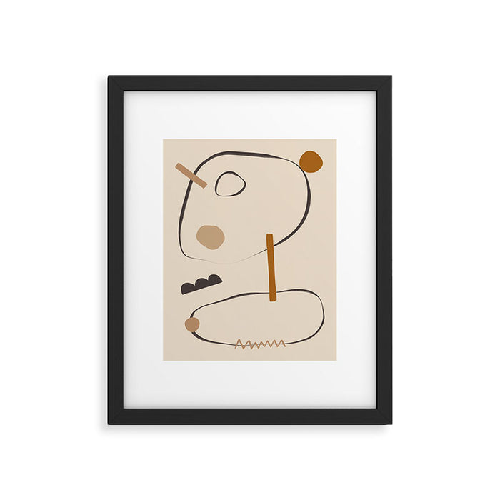 Abstract Stories #3 Framed Art Print Gallery Image 1