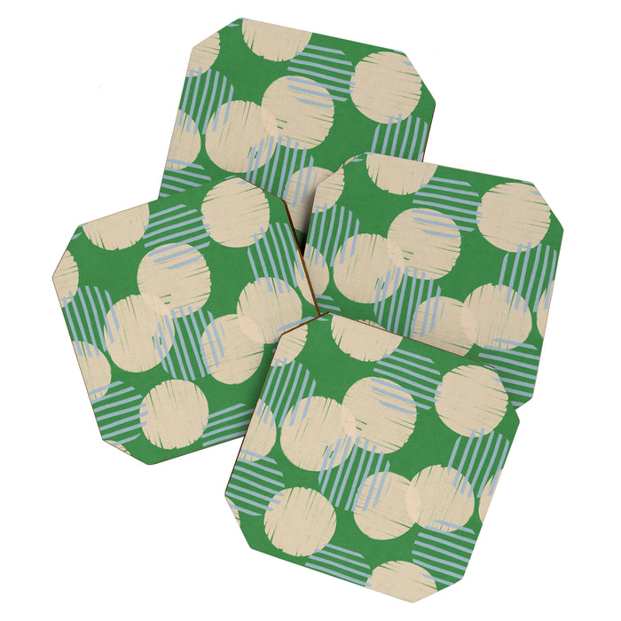 Abstract Summer Pattern #1 Coaster Gallery Image 1