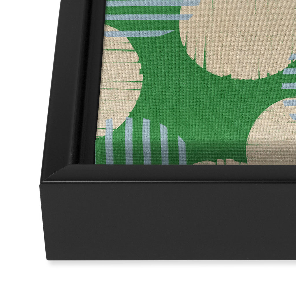 Abstract Summer Pattern #1 Framed Canvas Print Gallery Image 3