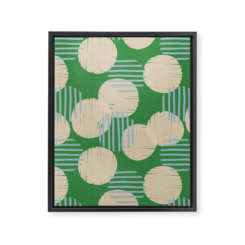 Abstract Summer Pattern #1 Framed Canvas Print Gallery Image 6
