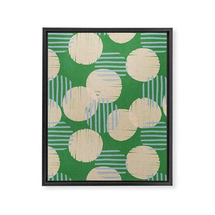 Abstract Summer Pattern #1 Framed Canvas Print Gallery Image 1
