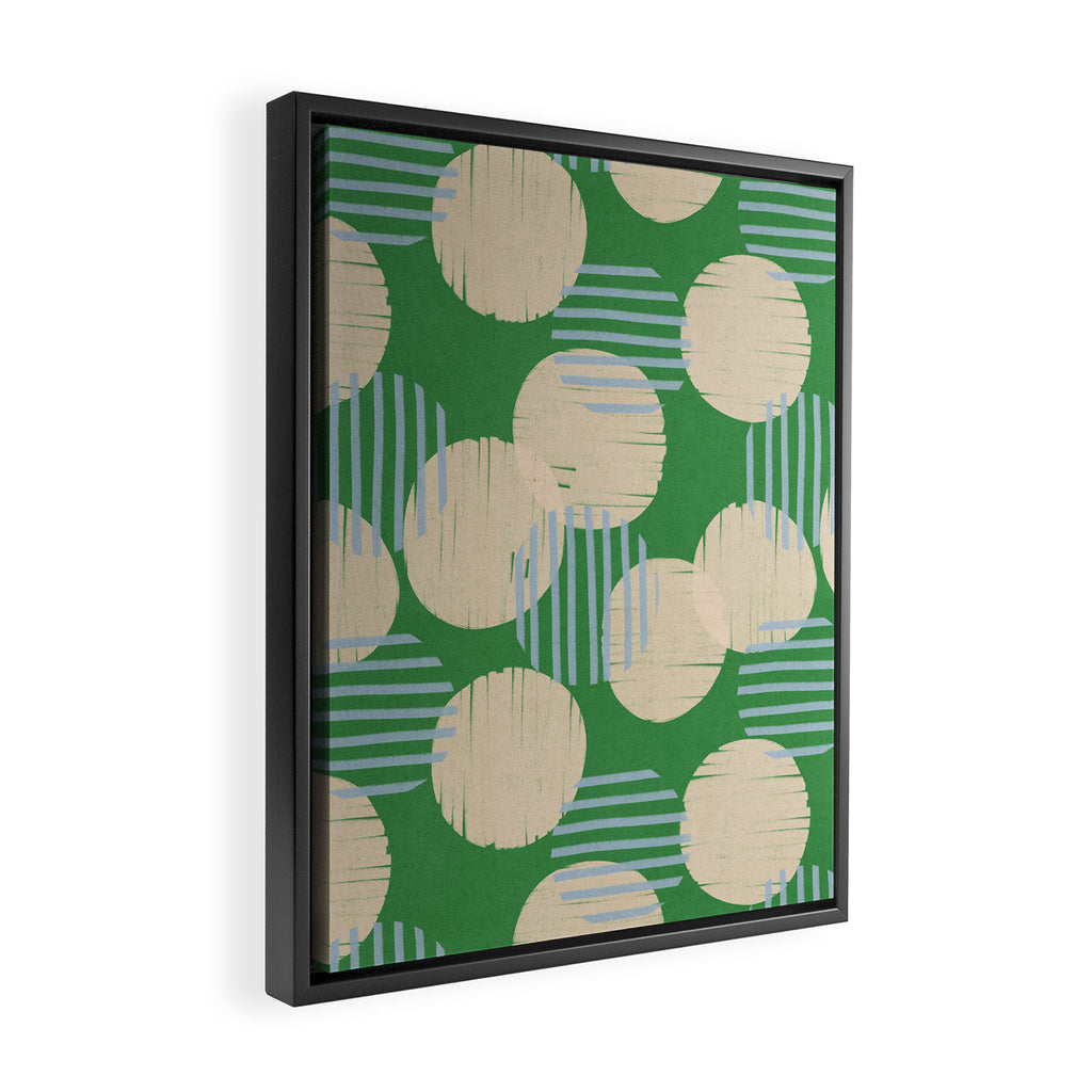 Abstract Summer Pattern #1 Framed Canvas Print Gallery Image 2