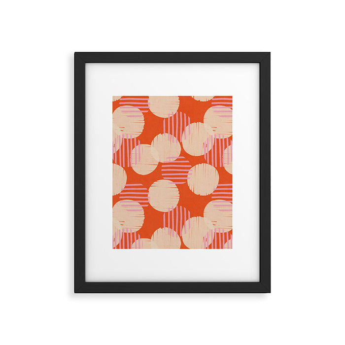Abstract Summer Pattern #2 Framed Art Print Gallery Image 1