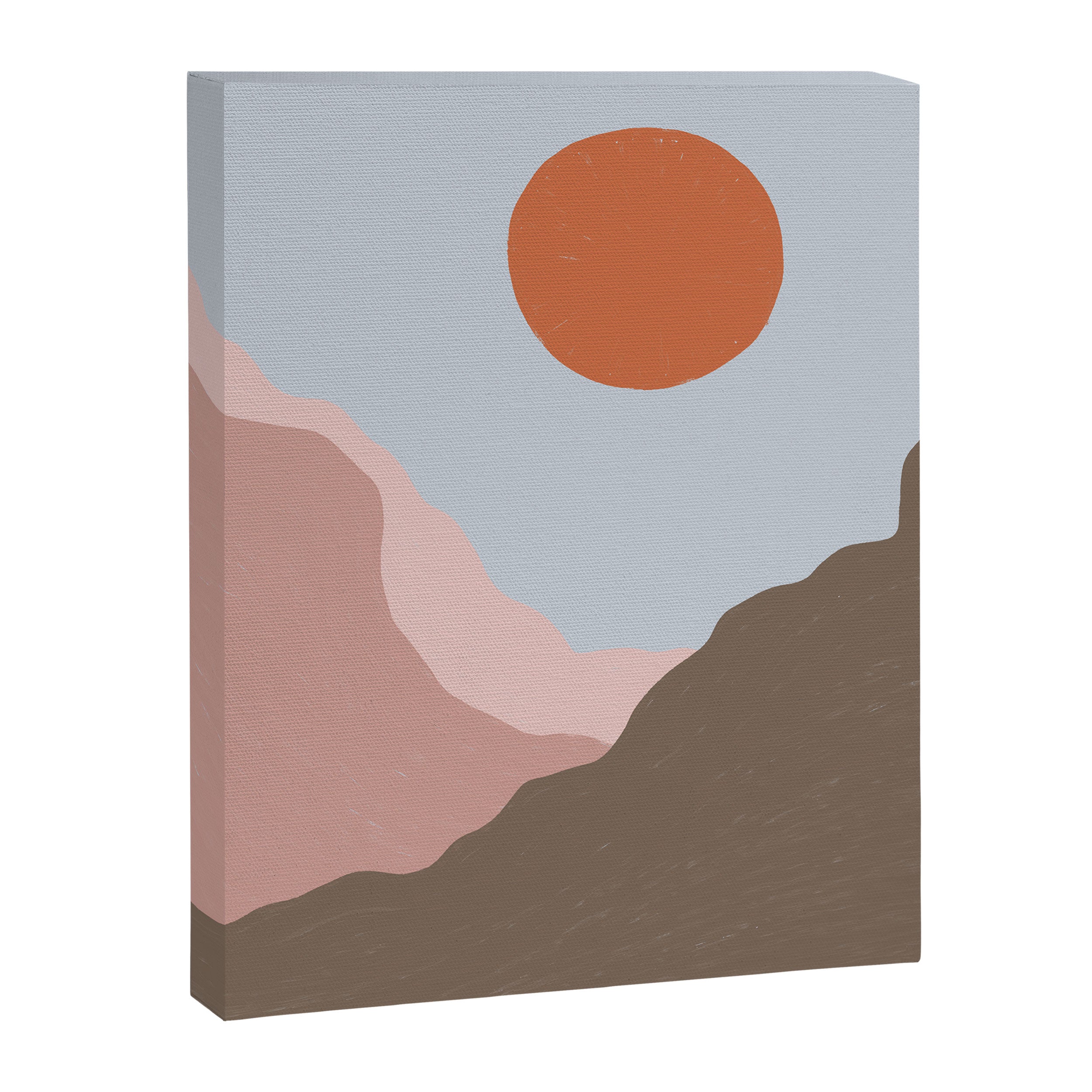 Acrylic Landscape #1 Canvas Print Gallery Image 6