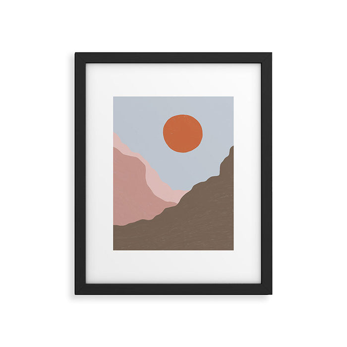 Acrylic Landscape #1 Framed Art Print Gallery Image 1
