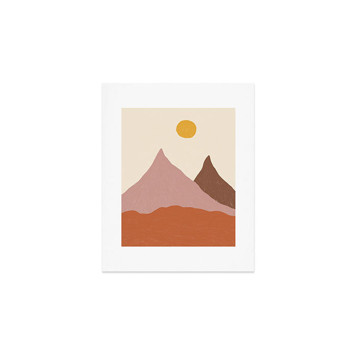 Acrylic Landscape #2 Art Print Gallery Image 1