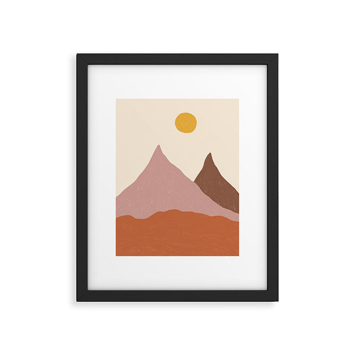 Acrylic Landscape #2 Framed Art Print Gallery Image 1