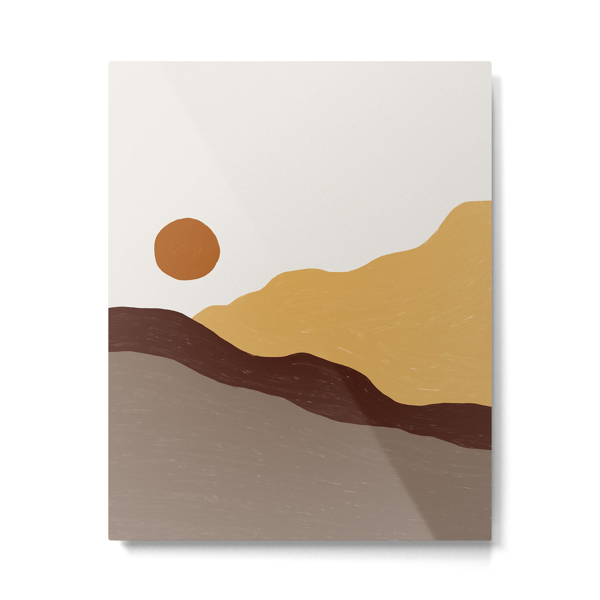 Acrylic Landscape #3 Metal Print Gallery Image 4