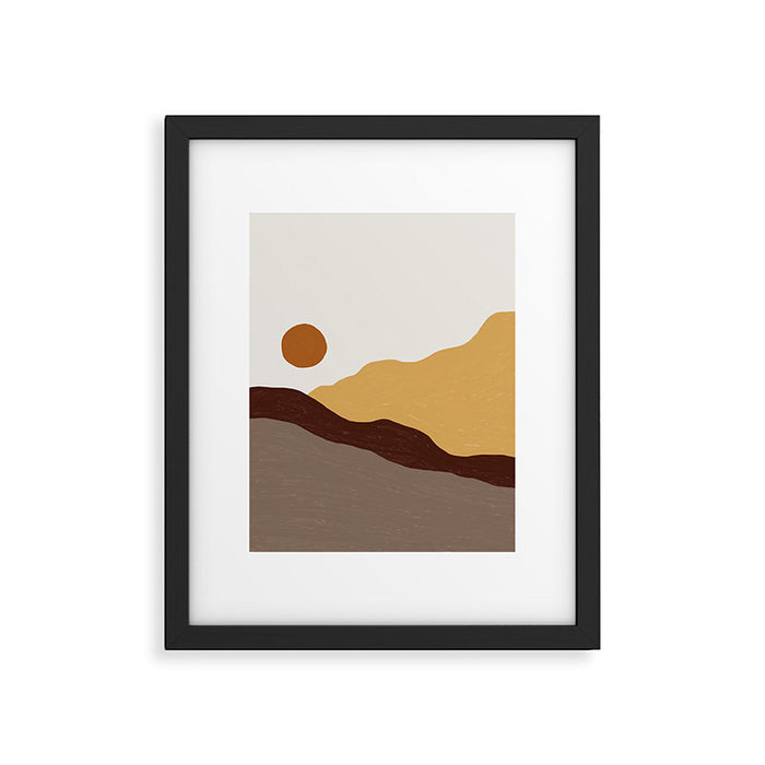 Acrylic Landscape #3 Framed Art Print Gallery Image 1