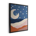 Acrylic Landscape #4 Framed Canvas Print Gallery Image 2