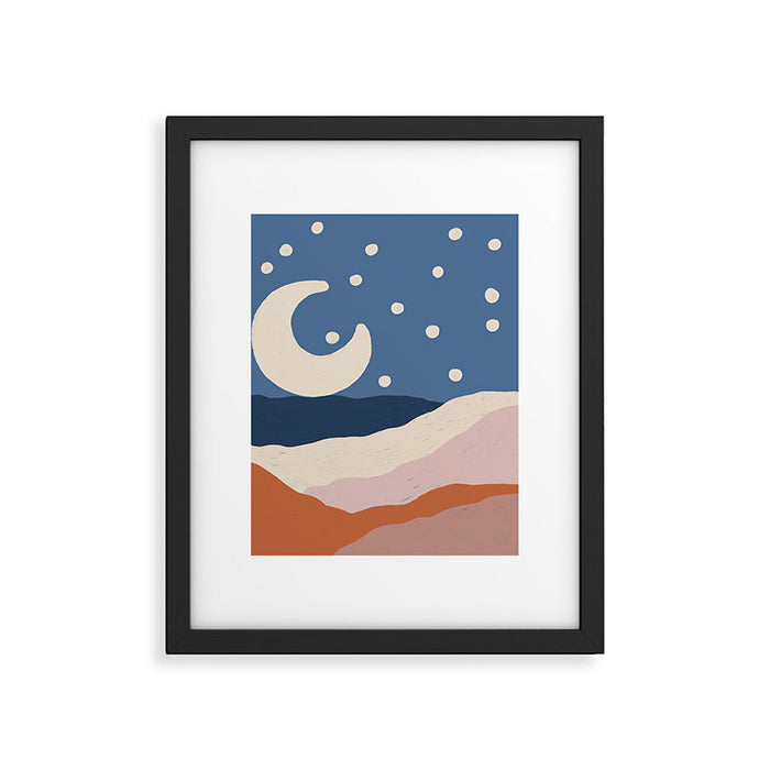 Acrylic Landscape #4 Framed Art Print Gallery Image 1