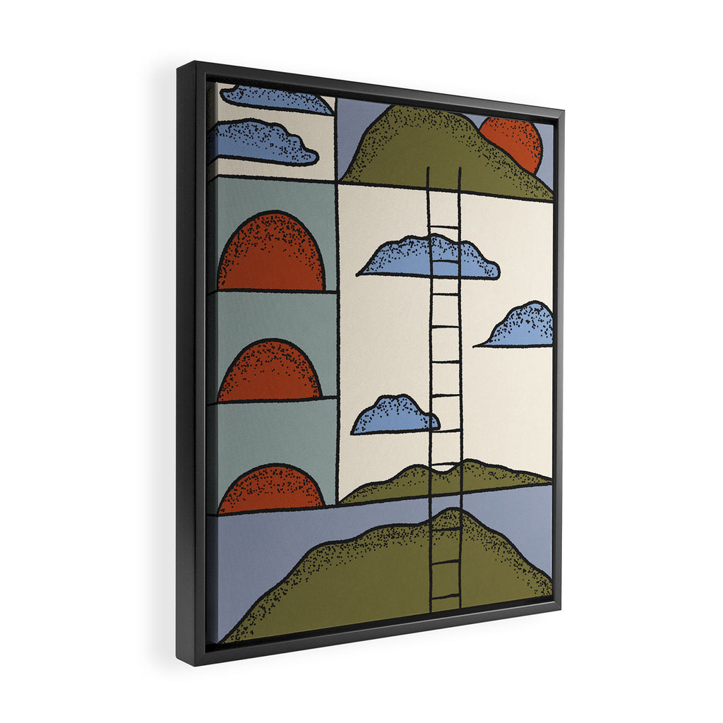 All Things Are Possible #1 Framed Canvas Print Gallery Image 2