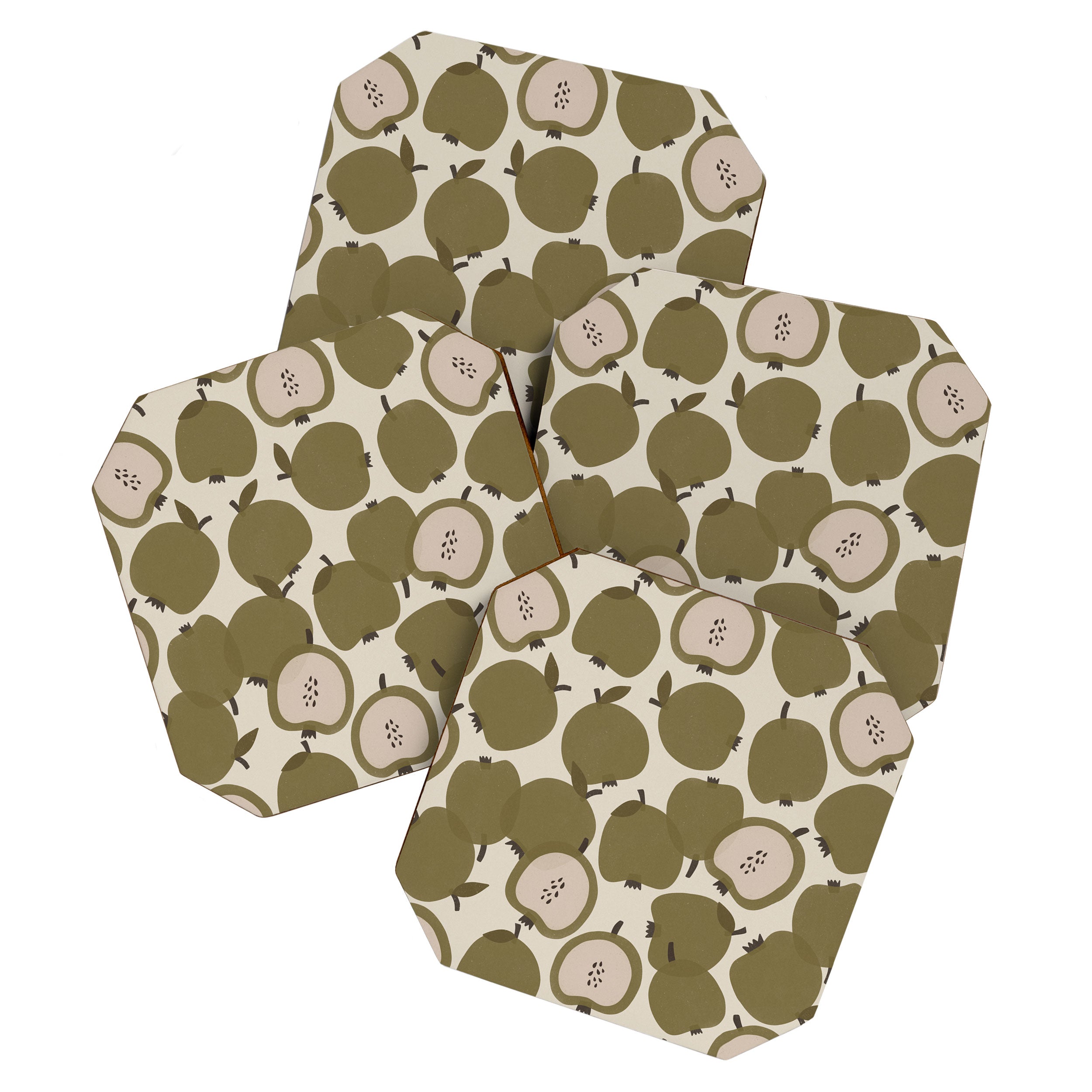 Apple Bowl Coaster Gallery Image 1
