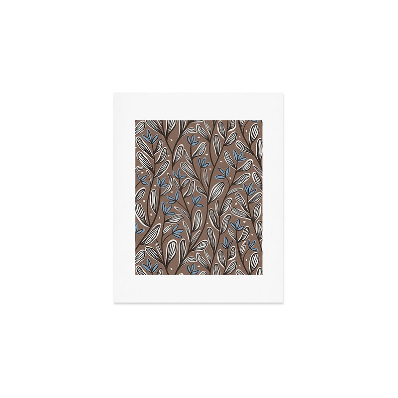 Autumn Florals #1 Art Print Gallery Image 1