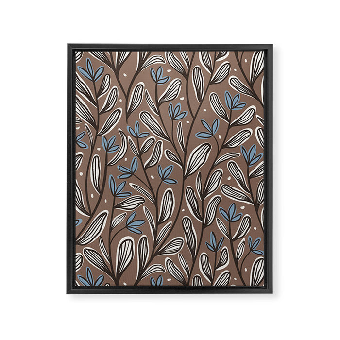 Autumn Florals #1 Framed Canvas Print Gallery Image 1