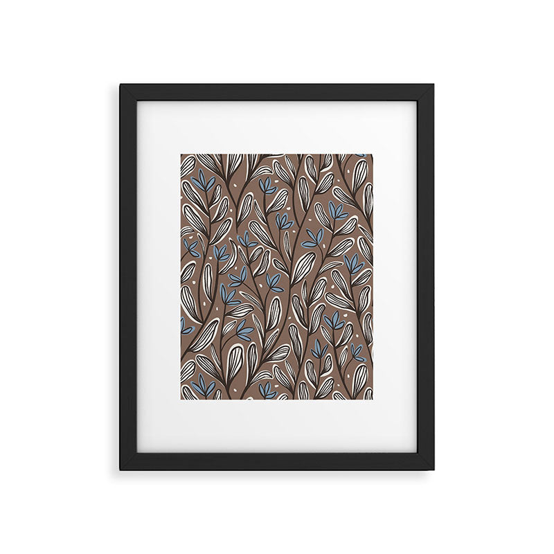 Autumn Florals #1 Framed Art Print Gallery Image 5