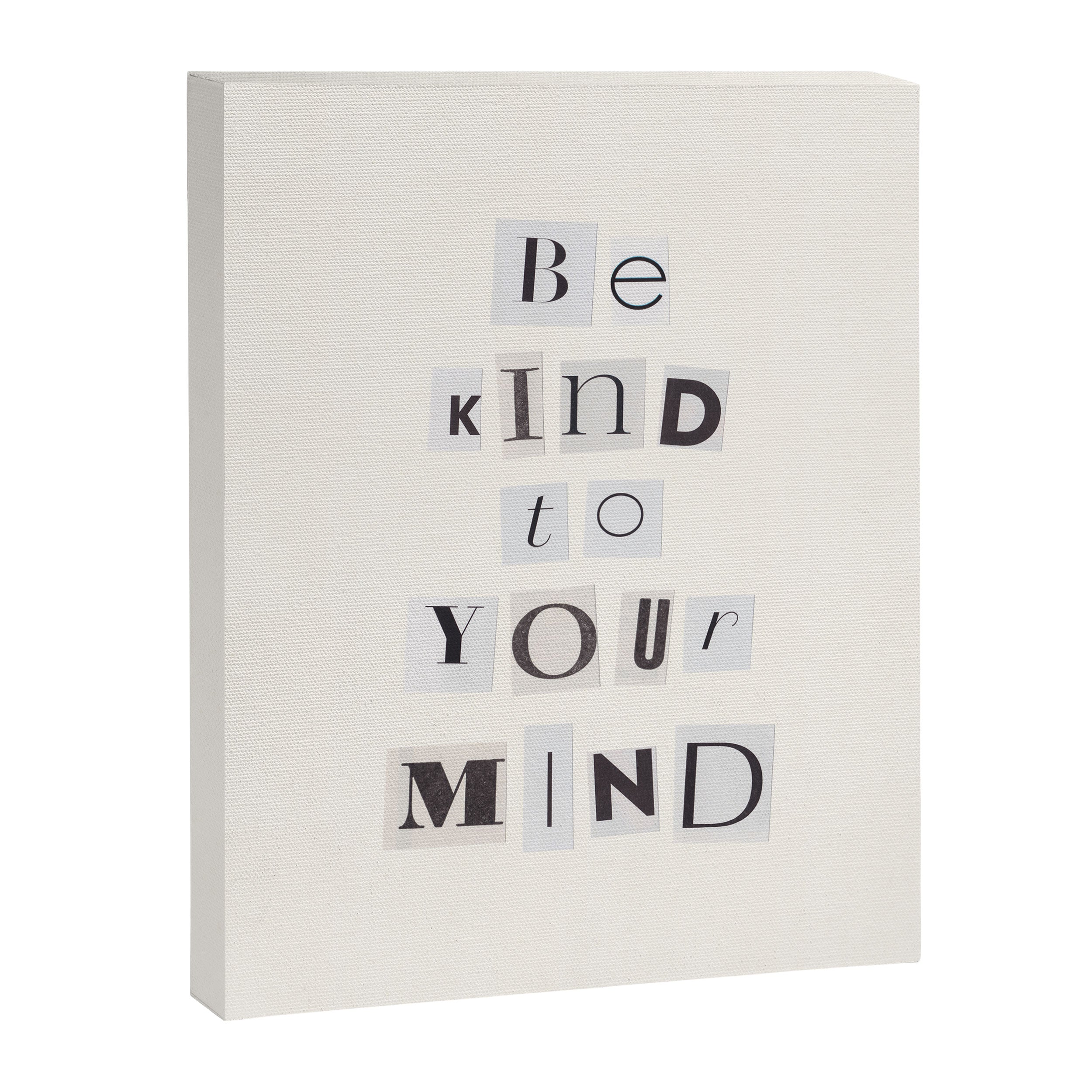 Be kind to your mind / Daily Reminder #5 Canvas Print Gallery Image 6