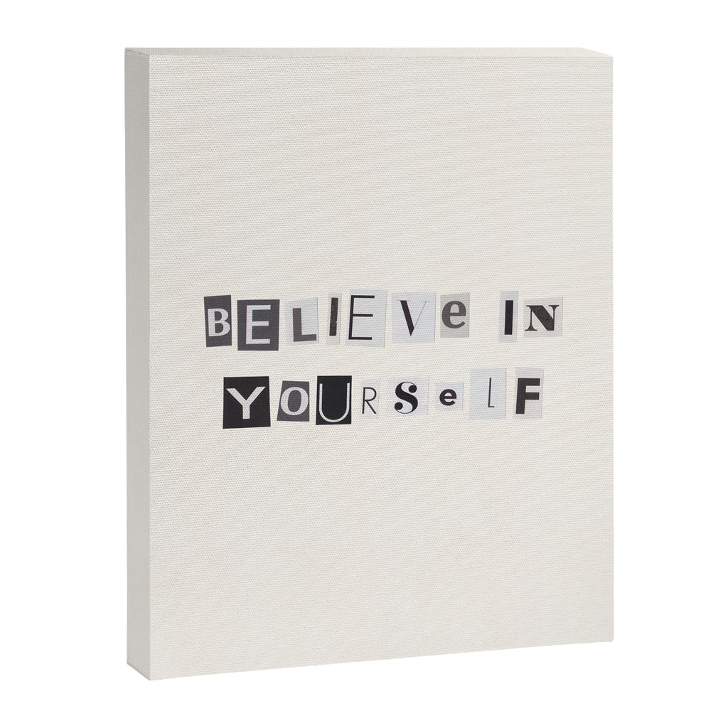 Believe in yourself / Daily Reminder #6 Canvas Print Gallery Image 6