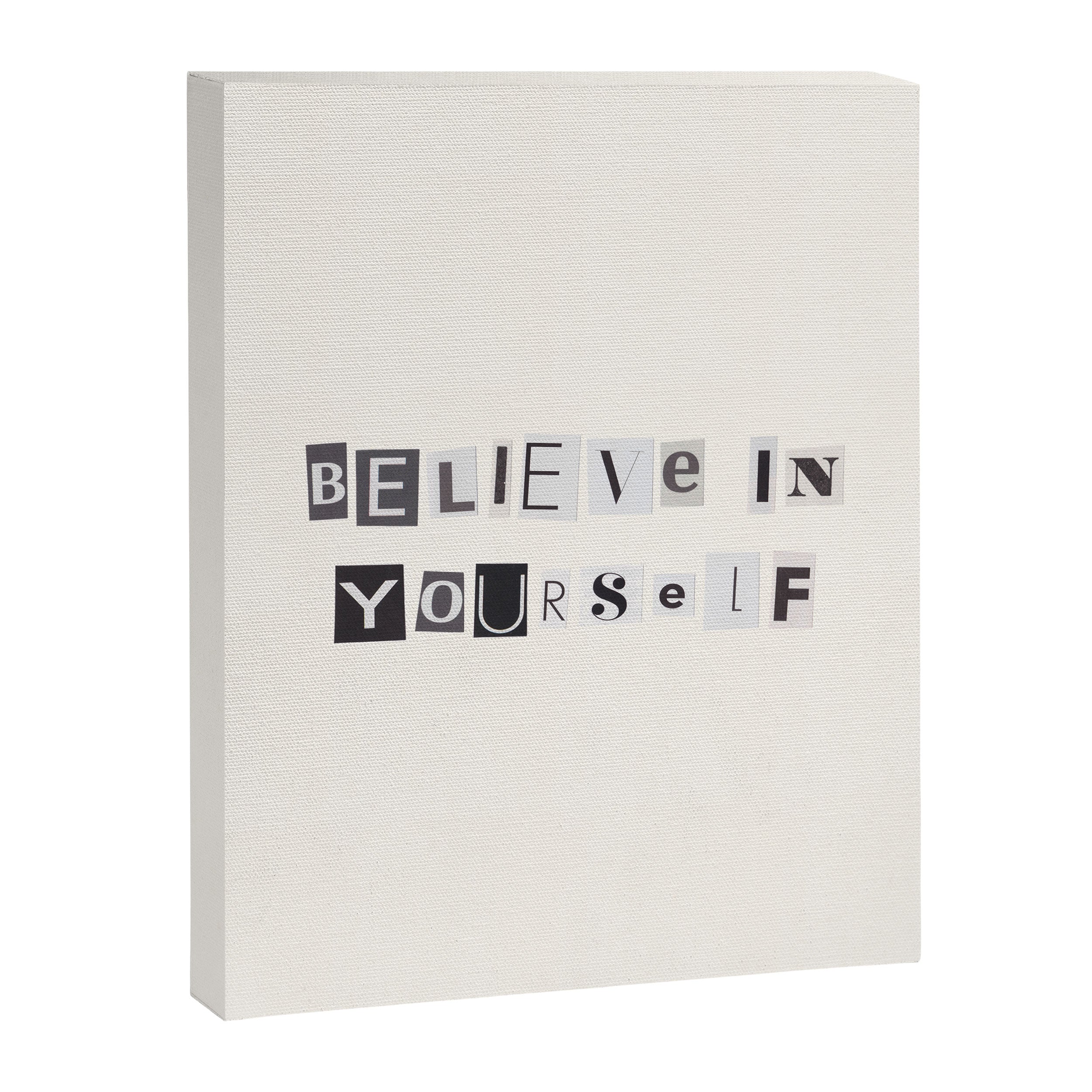 Believe in yourself / Daily Reminder #6 Canvas Print Gallery Image 6