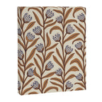 Bellflower Pattern / Brown, Ivory & Grey Canvas Print Gallery Image 8