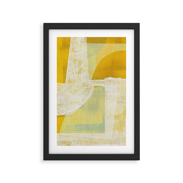 Between The Shapes Framed Art Print Gallery Image 1