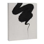 Black Brushstroke Canvas Print Gallery Image 8