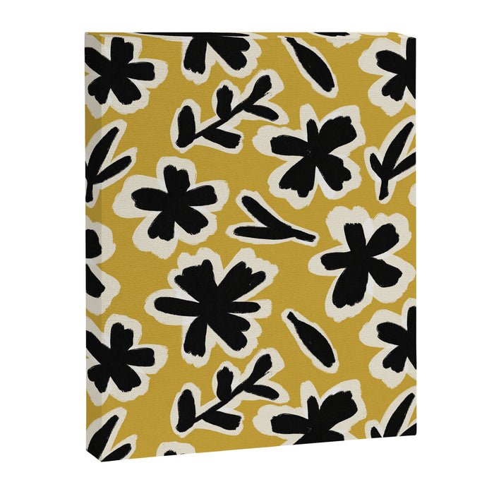 Black Florals #1 Canvas Print Gallery Image 1