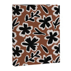 Black Florals #2 Canvas Print Gallery Image 8