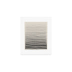 Black Horizontal Lines Art Print Gallery Image 1