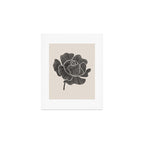 Black Peony II Art Print Gallery Image 1