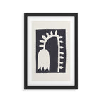 Black Tulip #2 - 2/5 Framed Art Print Gallery Image 2