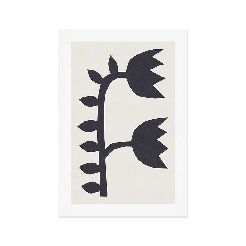 Black Tulips #1 - 3/5 Art Print Gallery Image 1