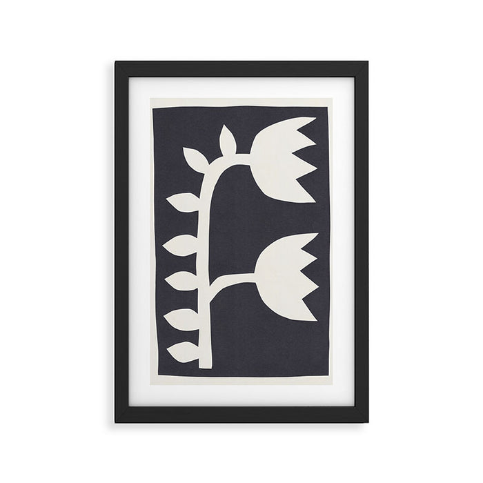 Black Tulips #2 - 4/5 Framed Art Print Gallery Image 1