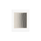 Black Vertical Lines Art Print Gallery Image 1