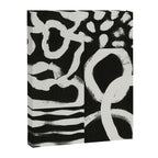 Black & White Abstract Collage #1 Canvas Print Gallery Image 8