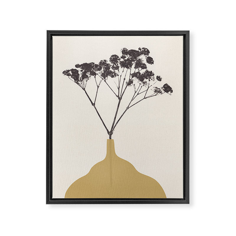 Blooms of Gypsophila #1 Framed Canvas Print Gallery Image 6