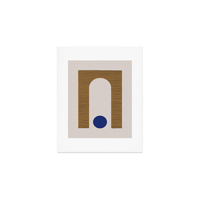 Blue Circle #1 Art Print Gallery Image 1