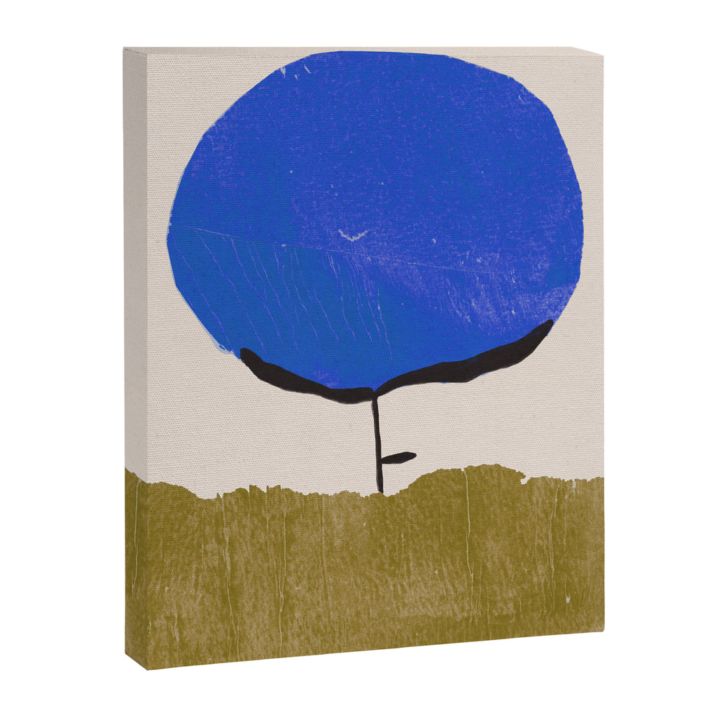 Blue Flower Canvas Print Gallery Image 6