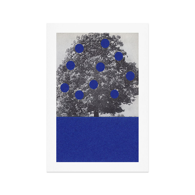 Blue Fruits Art Print Gallery Image 1