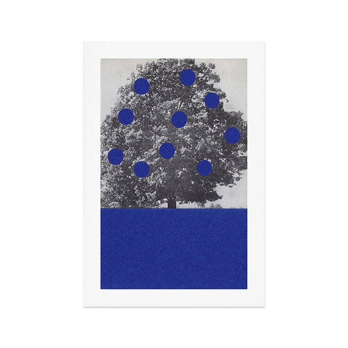 Blue Fruits Art Print Gallery Image 1