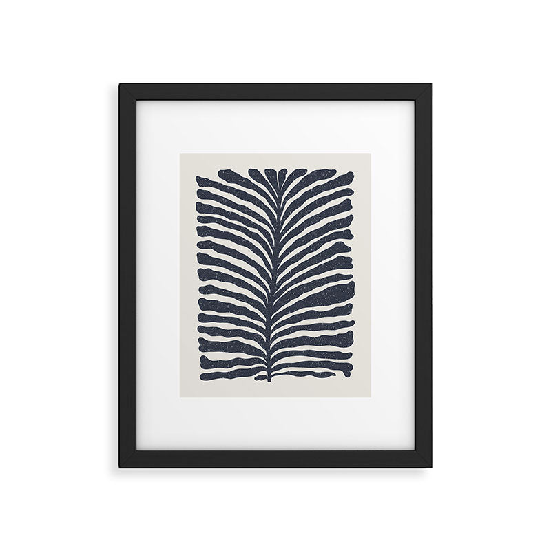 Blue Plant #1 Framed Art Print Gallery Image 4