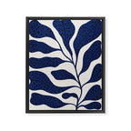 Blue Plant #2 Framed Canvas Print Gallery Image 6
