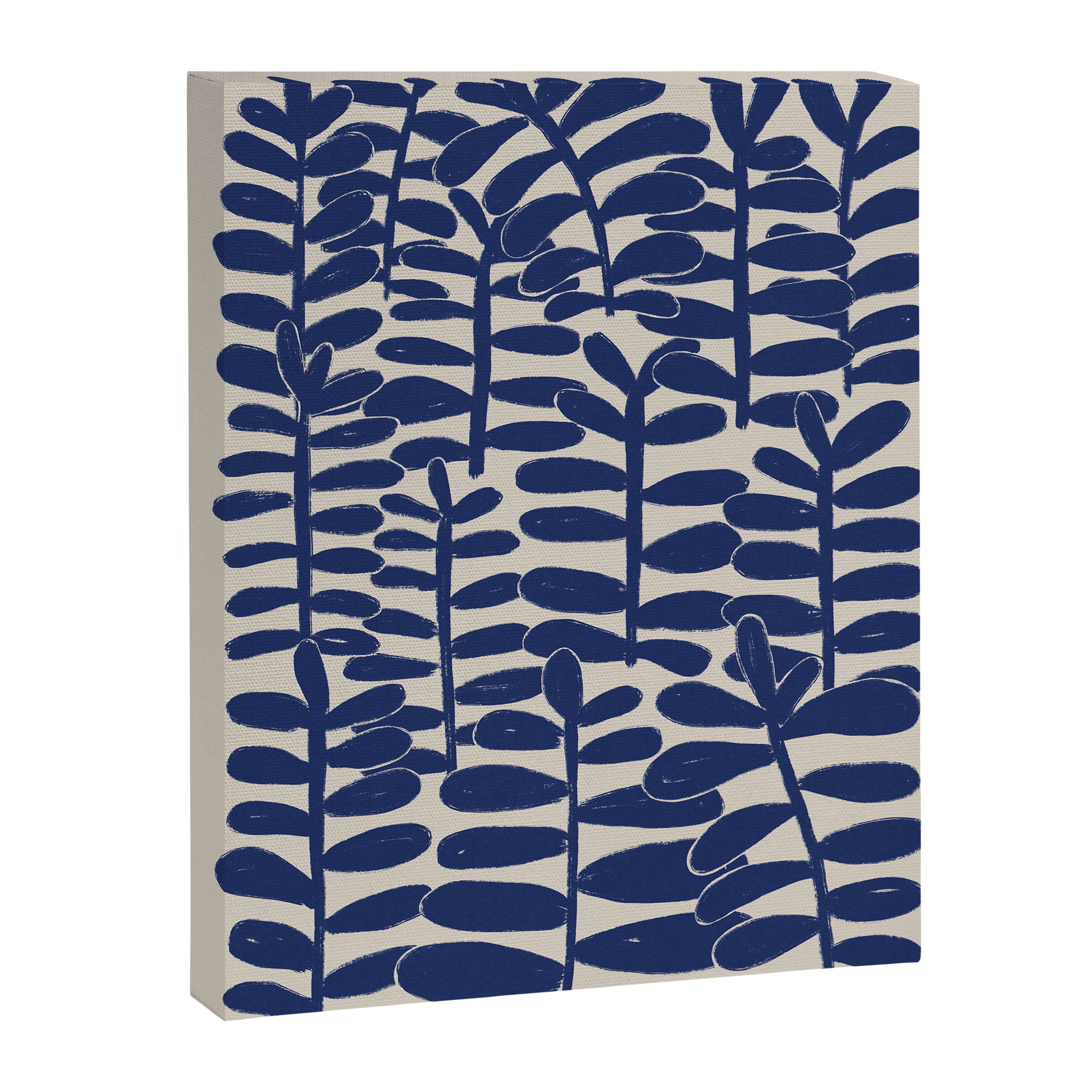 Blue Plants Canvas Print Gallery Image 6