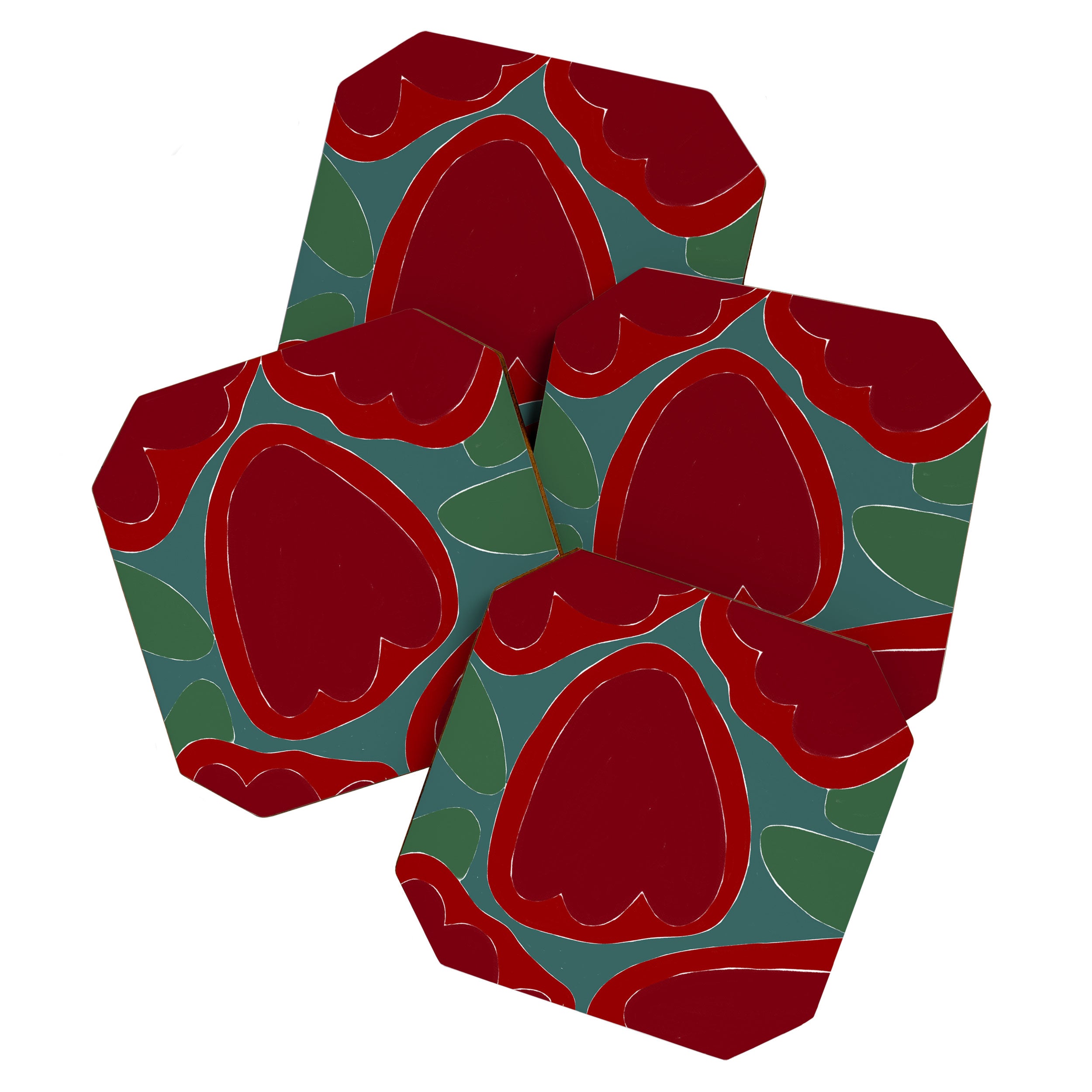 Bold Summer Pattern #2 Coaster Gallery Image 1