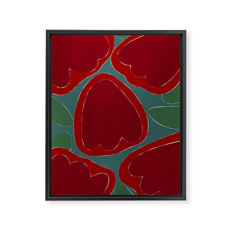 Bold Summer Pattern #2 Framed Canvas Print Gallery Image 6