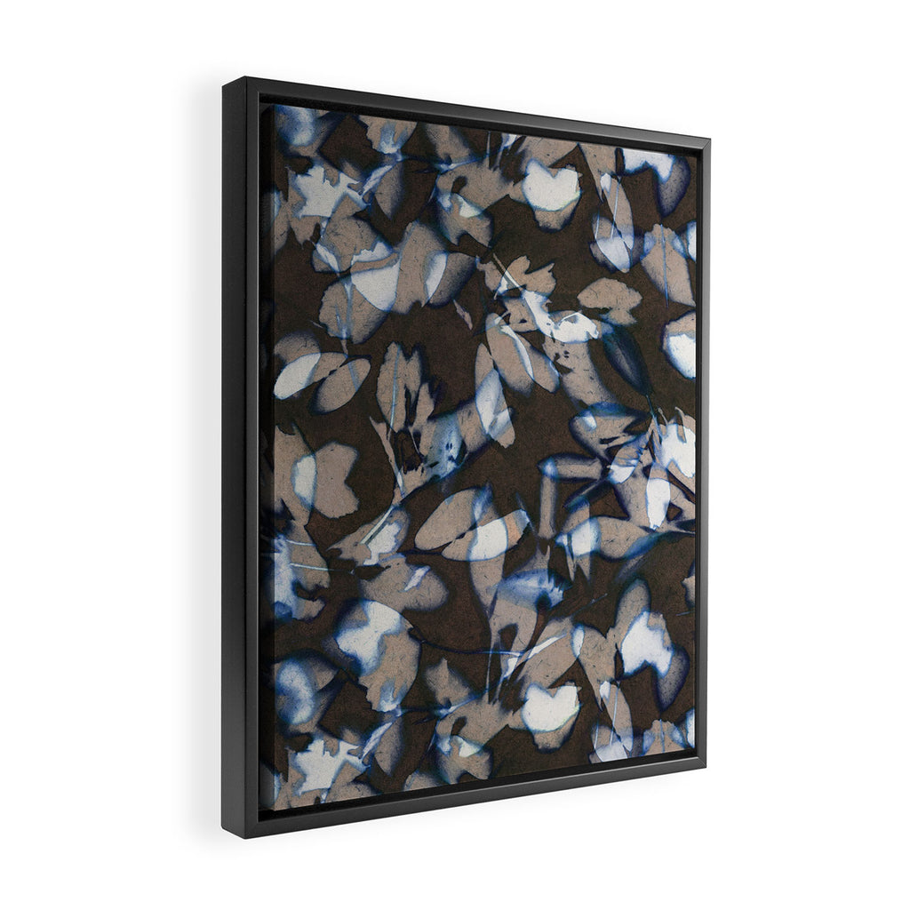 Botanical Shadows #1 Framed Canvas Print Gallery Image 2