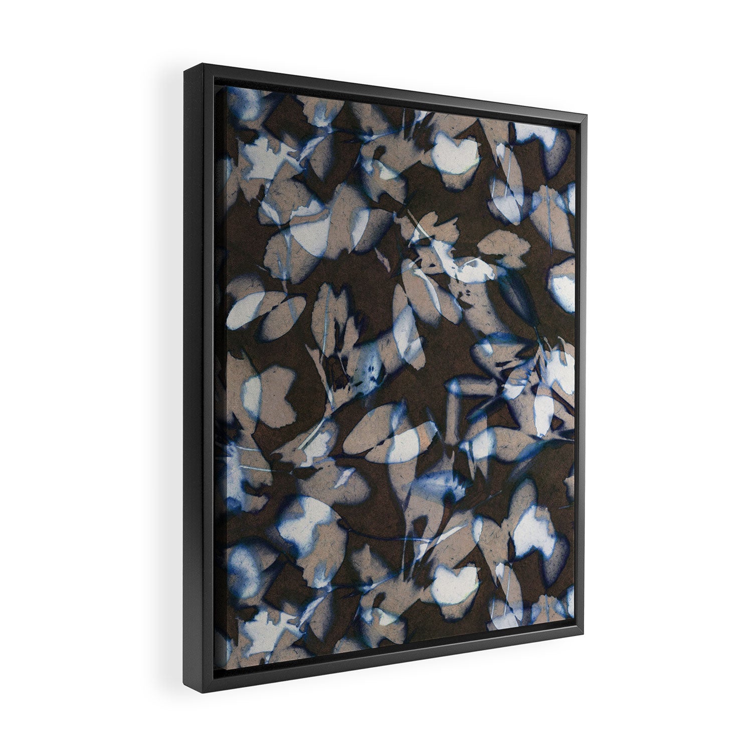 Botanical Shadows #1 Framed Canvas Print Gallery Image 2