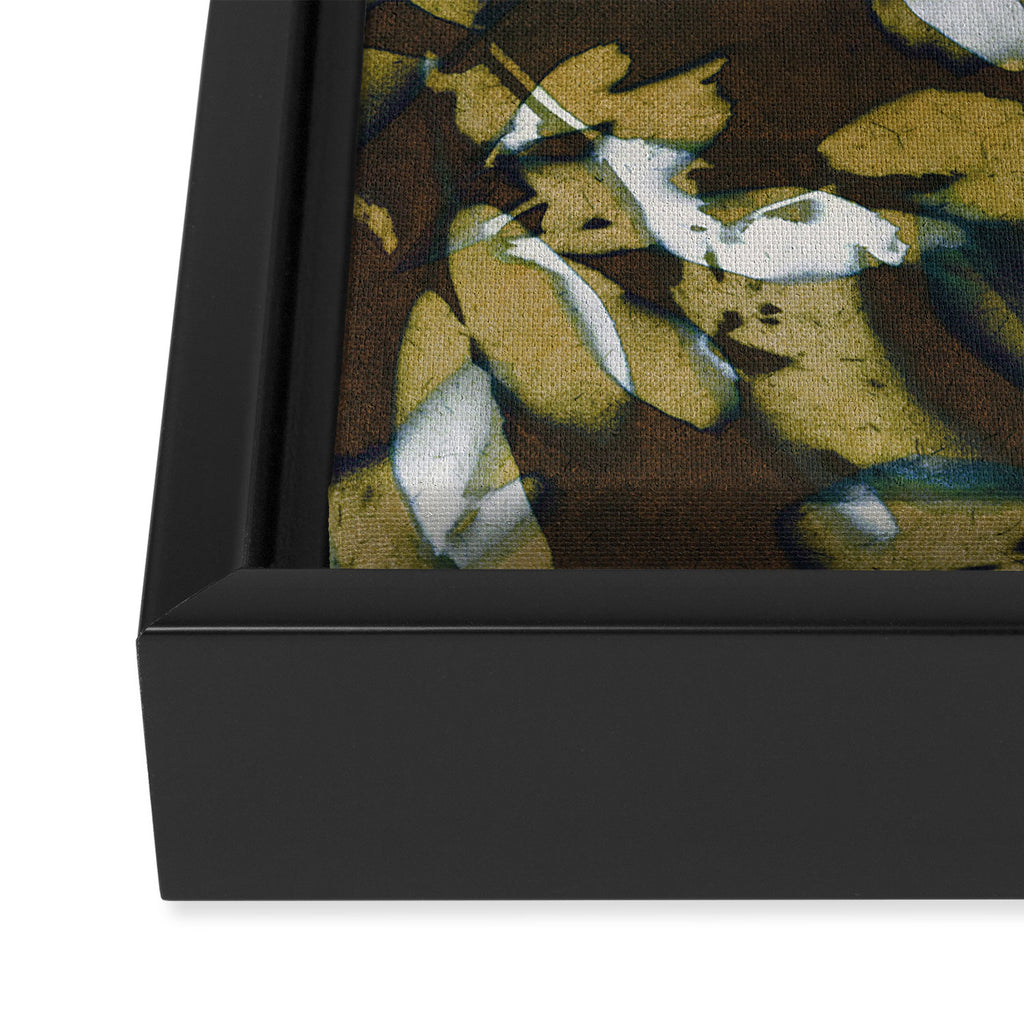 Botanical Shadows #2 Framed Canvas Print Gallery Image 3