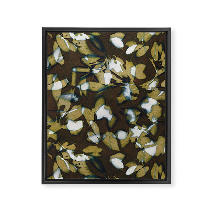 Botanical Shadows #2 Framed Canvas Print Gallery Image 1