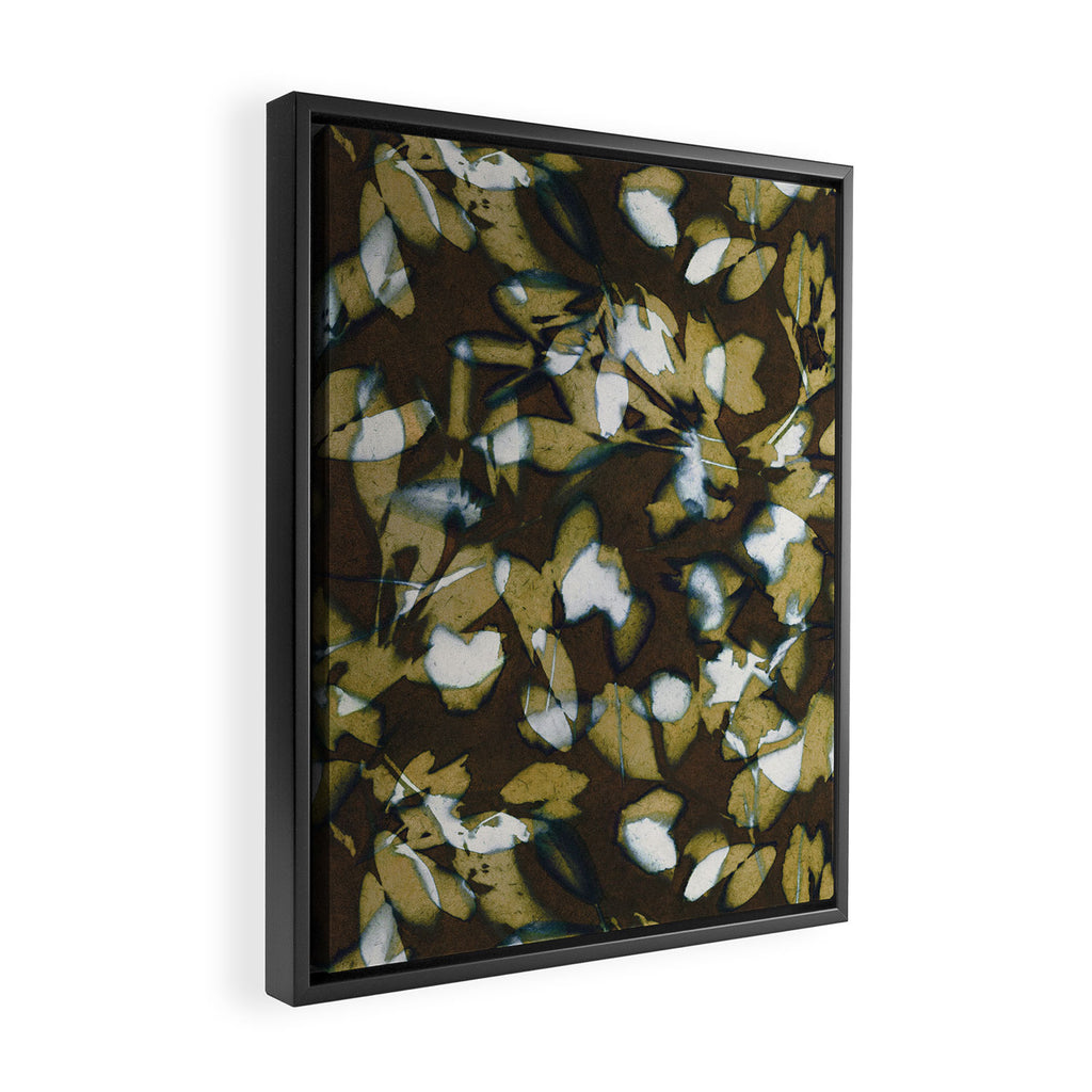 Botanical Shadows #2 Framed Canvas Print Gallery Image 2